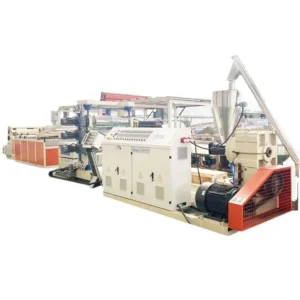 Double Screw Transparent Sheet Extrusion Line PVC Sheet Extrusion Production Line