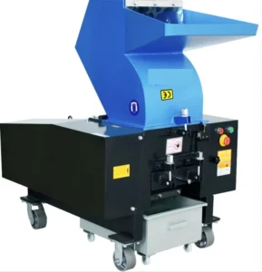 Double Shaft Automatic Plastic Bottle Crusher Plastic Scrap Grinder Plastic Grinding Machine with Motor