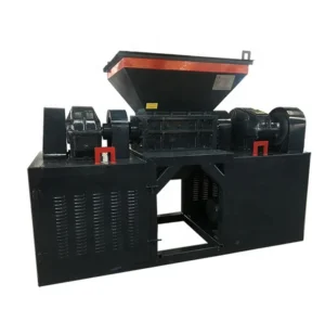 Double Shaft Plastic Shredder Scrap Metal Steel Shredder Machine for Recycling Waste Metal Iron Sheet