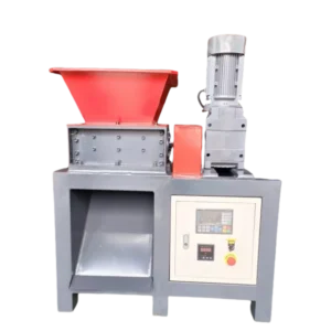 Double Shaft Pump Home Use Metal Paper Plastic Copper Wires Waste Shredder Machine for Recycling