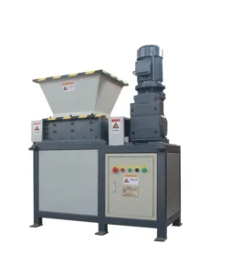 Double Shaft Shredder Lightweight Metal Shredder for Shredding Household Waste Sheet Metal and Scrap Metal Cans