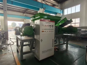 Double Shaft Shredder Recycling Industrial Waste Plastic Hard Plastic Shredder