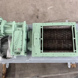 Double Shaft Shredder for Chemical Waste Bags Food Waste Wet Materials Sealed Design