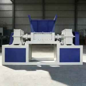Double Shaft Shredder for Waste Plastic and Tires Heavy Duty Shredding Machine for Plastic Film Pipe Rubber Tire