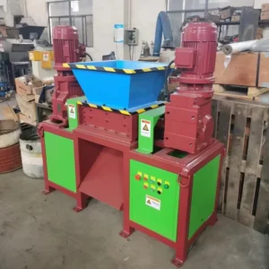 Double Shaft Wood Shredder Wood Crushing Processing Machine for Waste Wood Plastic Metal Rubber