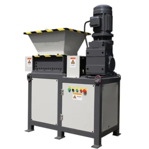 Double Single Shaft Shredder Recycling Industrial Waste Plastic Film Hard Plastic Shredding Machine