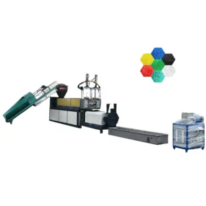 Double Stage High Output PE PP Bio Plastic Recycling Twin Screw Extruder Pellet Machine and Pelletizer Granules