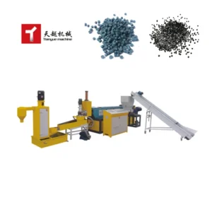Double Stage PE PP LDPE Film Pelletizer Pelletizing Machine Granules Line