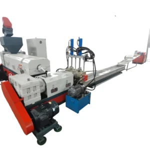 Double or Single Stage ABS PP PE HDPE LDPE Waste Plastic Recycling Granulator Pelletizing Machine Pellets Making Machine