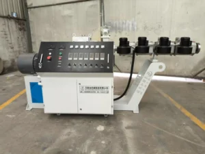 Double-screw Counter-rotating Conical Twin-screw PVC Extruder/Extrusion Machine for Pipe Production with 34:1 L/D Ratio