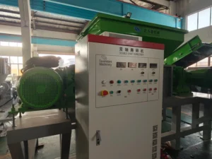 Double-shaft Shredder Machine Waste Plastic Tires Woods Shredder Recycling Machine