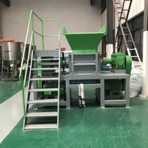 Double-shaft Shredder Machine for Shredding Various Plastic and Rubber Products Plastic Recycling Machines