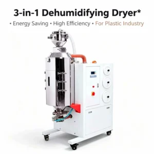 Drying & Dehumidifying 3 in 1 Dehumidifying Plastic Granules Dryer