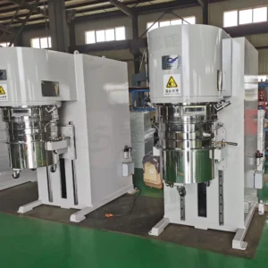 Dual Motor Drive Vertical Kneader Independent Torque Control Industrial Kneader
