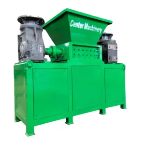 Dual Shaft Shredder for Waste Plastics and Film Scrap Plastic Recycling Machine