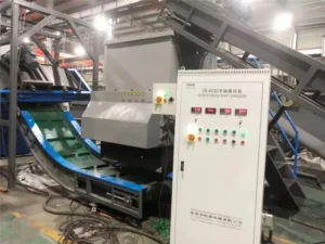 Durable Automatic Gearbox Single Shaft Plastic Shredder Machine with High Productivity for Recycling
