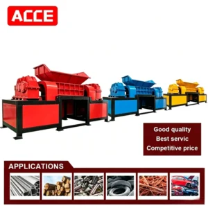 Durable High Performance Industrial Paper shredder Machine Pet Bottle shredder Machine Truck Tire shredder Machine