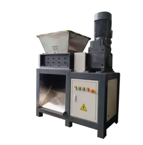EB600 Double Shaft Shredder Versatile Metal Wood Hard Plastic Hard Disk Crusher with Motor High Productivity
