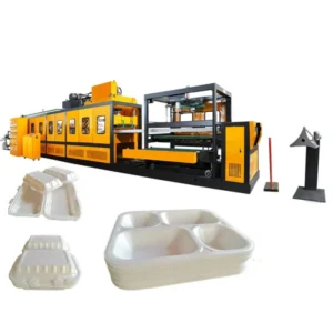 EPS PS White Foam Tray and Food Box Making Machine Automatic Motor Disposable Polystyrene Thermoforming Machine