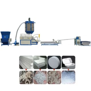 EPS XPS Foam Pelletizer Machine Plastic Foam Pellet Granule Making Machine EPS Foam Waste Pelletizing Machine