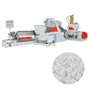 EVA Compound Plastic Granules Pelletizing Machine for Slippers and Shoe Sole with Kneader Add Single Screw Extruder