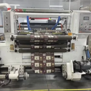 Easy to Operate Efficient Accurate Industry Wrapping Film Slitting Fully Automatic Film Roll Slitting and Rewinding Machine