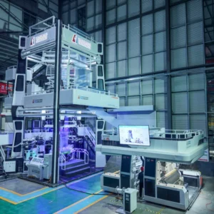 Eco Sustainable Five Layers Plastic PE Film Blowing Machine High Speed Blown Complex Film Extrusion Machine Manufacturer