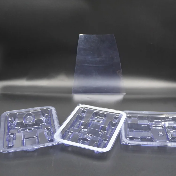 Eco-friendly Customized Plastic Blister Tray PET Blister Tray Vacuum Form for Medical Equipment