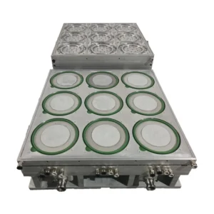 Eco friendly High Transparency Aluminum CNC Machined Blister Thermoforming Mold 0.02 0.05mm Tolerance for Food Medical Packaging