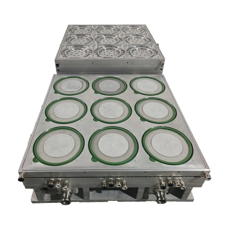 Eco friendly High Transparency Aluminum CNC Machined Blister Thermoforming Mold 0.02 0.05mm Tolerance for Food Medical Packaging