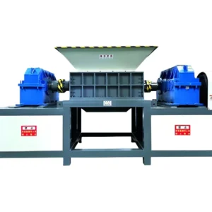 Efficient Double-Shaft Shredder for Kitchen Waste Paper Cardboard and Wood Hard Disk Shredder