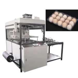 Egg Tray Container Plastic Vacuum Thermoforming Machine