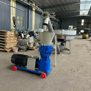 Electric Cast Iron Poultry Livestock Feed Pellet Making Machine 2-12mm 220V Single Phase High Capacity Feed Processing