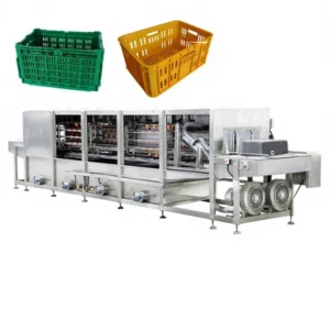 Electric Stainless Steel Dry Cleaning Machine for Plastic Boxes Self Cleaning 380V