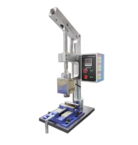 Electric Vertical Hand Injection Press Bench Top Mini Injection Molder Machine with Screw for HDPE PC PA Materials