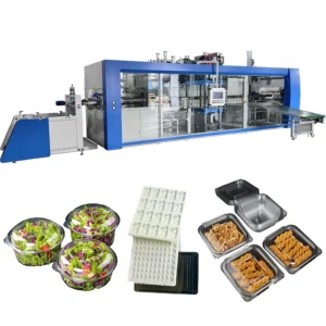Energy Efficient Integrated Plastic Vacuum Forming Machine Blisters Negative Pressure Thermoforming Technology for Plastic