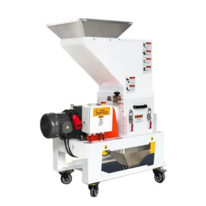 Energy Saving 4KW 380V Motor Low Speed Plastic Edge Crusher Double Shaft Waste Recycling Machine