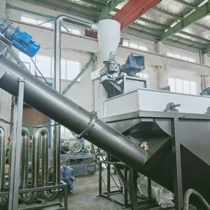 Energy Saving Assembly Line Type Plastic Washing Production Line PP PE Special