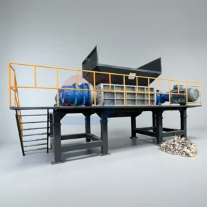 Energy Saving Automatic Stainless Steel Industrial Shredder Machine for Various Solid Waste Disposal and Recycling
