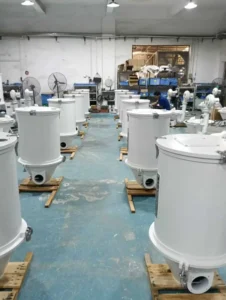 Energy Saving Hot Air Hopper Dryer Industrial Plastic Auxiliary Drying Equipment