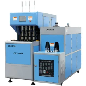 Energy Saving Semi Automatic Injection Blow Moulding Machine Easy to Operate PET Bottle Blowing Machinery