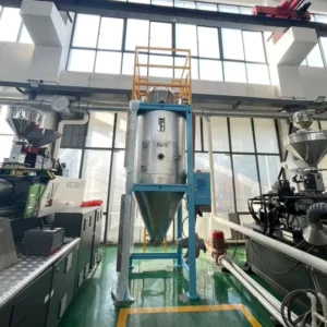 Euro Type Industrial Plastic Dryer Double Layer Hopper Dryer Dehumidifying Drying Feeding Euro Dryer Energy Saving