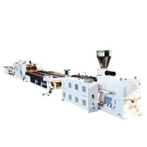 European Culture Style WPC Door Panel CNC Embossed PVC & WPC Thick Plastic Extrusion Making Machine Line for Plastic Door Panels