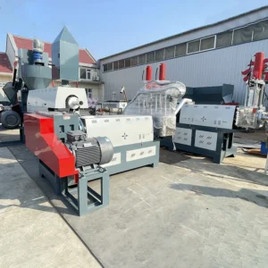 Extruder Recycle Extruder Plastic Film Plastic Recycling Granulator Machine Pelletizing Machines Single Stage