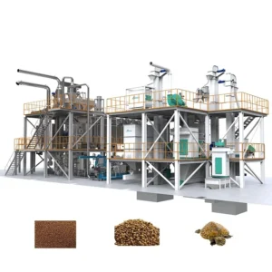 Extruding and Submersible Aquatic Feed Pellet Machine Production Line for Fish Feed Manufacturing Plant