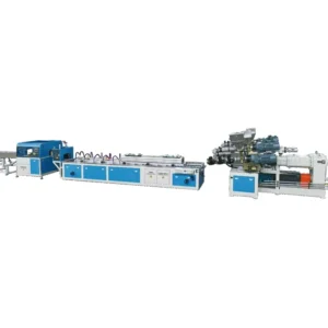 Extrusion Machine WPC Wood Plastic Floor Production Line