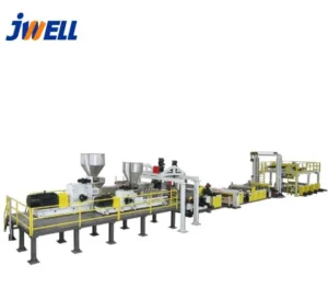 Extrusion Machinery for Packaging Single Twin Screw Vented PET Sheet Extrusion Line 38CrMoALA