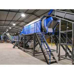 FDA Standard 500-7000kg/h PET Plastic Bottles Crushing Washing Drying Recycling Washing Machine