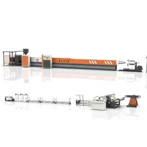 FLY 120 EPE Foam Sheet Pipe bar and U V L Profile Extrusion Machine Line Swimming bar Extruder
