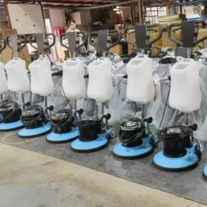 FM430 Portable Small Manual Compact Automatic Walk Behind Floor Scrubber Drier Washing Machine for Warehouse